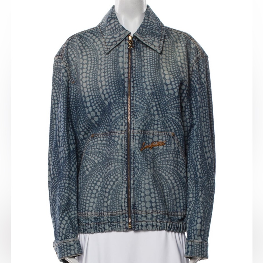 NWT Louis Vuitton x Kusama Jean Jacket